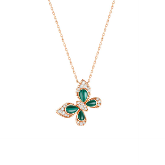 ShanLover Brand 925 Sterling Silver Pendants Necklaces Red Agate White Shell And Turquoise Butterfly Necklace Pendants Jewelry