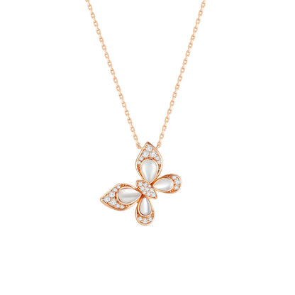 ShanLover Brand 925 Sterling Silver Pendants Necklaces Red Agate White Shell And Turquoise Butterfly Necklace Pendants Jewelry