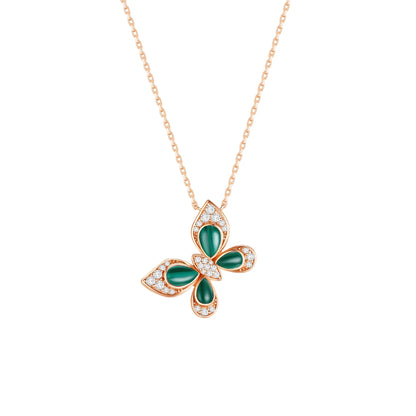 ShanLover Brand 925 Sterling Silver Pendants Necklaces Red Agate White Shell And Turquoise Butterfly Necklace Pendants Jewelry