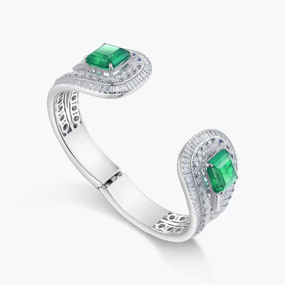 MuShan Jewelry 925 Sterling Silver Timeless Bangle Bracelet 7A Zircon Bracelets Bangles Anniversary Bracelets Bangles Women