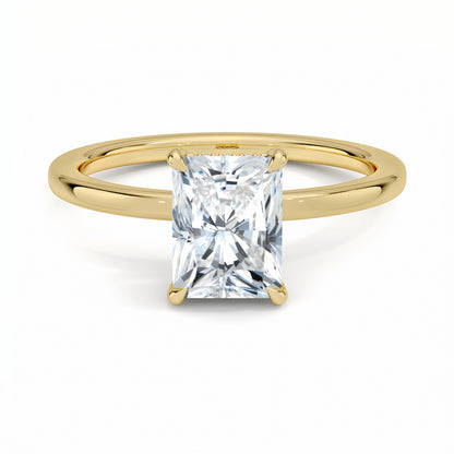 MuShan Designer Jewelry 925 Sterling Silver Ring VVS Moissanite Casual Ring for Wife 18K Real Gold Plated MST Patent Rings