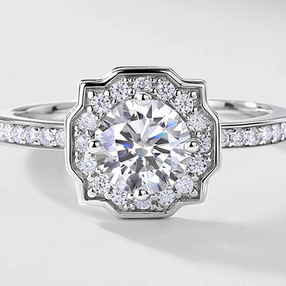 MUSHAN Custom Luxury Diamond Rings Jewelry IGI Certificated for Women 925 Sterling Silver Lab Grown Diamond Ring Band HPHT CVD