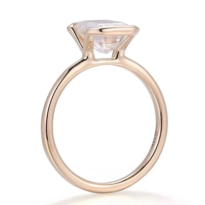 MUSHAN Bespoke Jewelry 10k 14k 18k Gold Platinum Rings Women Luxury D Color VVS1 Moissanite Diamond Wedding Ring Band Jewelry