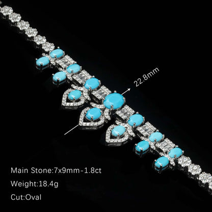 MuShan Jewelry 925 Sterling Silver Bangle 5A CZ Gemstones High Carbon Diamond Luxury 925 Sterling Silver Bracelet Accessories