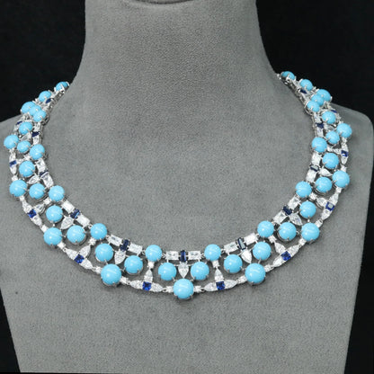 MuShan Jewelry 925 Sterling Silver Necklace Fine HCD Gemstones High Carbon Diamond 925 Sterling Silver Pendants Accessories