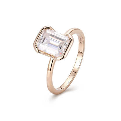MUSHAN Bespoke Jewelry 10k 14k 18k Gold Platinum Rings Women Luxury D Color VVS1 Moissanite Diamond Wedding Ring Band Jewelry