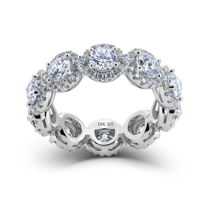 MUSHAN Custom Luxury Diamond Rings Jewelry IGI Certificated for Women 925 Sterling Silver Lab Grown Diamond Ring Band HPHT CVD