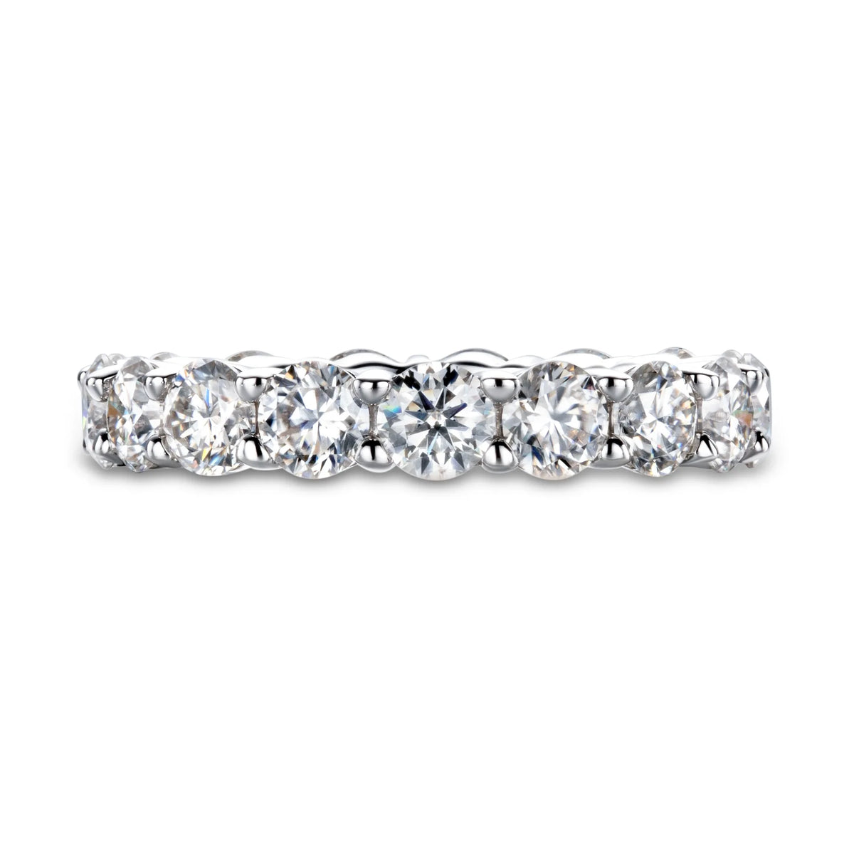 MuShan Designer Jewelry 925 Sterling Silver Ring Moissanite Unique Ring for Spouse 18K Real Gold Plated MST Patent Fine Rings