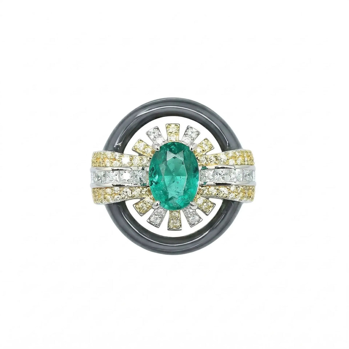 MuShan Jewelry 925 Sterling Silver Ring 5A CZ Gemstones High Carbon Gemstones Designer 925 Sterling Silver Rings Accessories