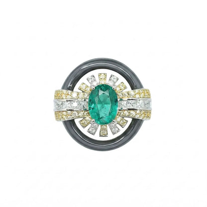 MuShan Jewelry 925 Sterling Silver Ring 5A CZ Gemstones High Carbon Gemstones Designer 925 Sterling Silver Rings Accessories