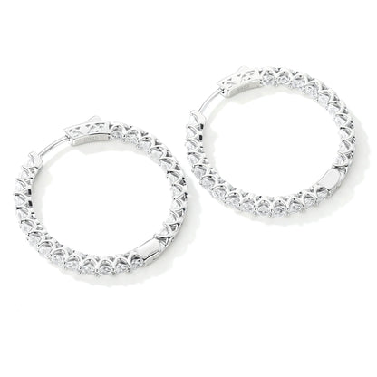 MuShan Jewelry 925 Sterling Silver Earring Designer High Carbon Gemstones 5A CZ Gemstones 925 Sterling Silver Studs Accessories