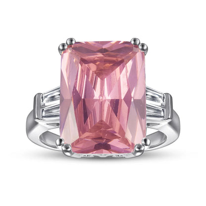 MuShan Jewelry 925 Sterling Silver Rings Bands Engagement Ring 7A Cubic Zirconia Vintage Delicate Anniversary  Women Gift