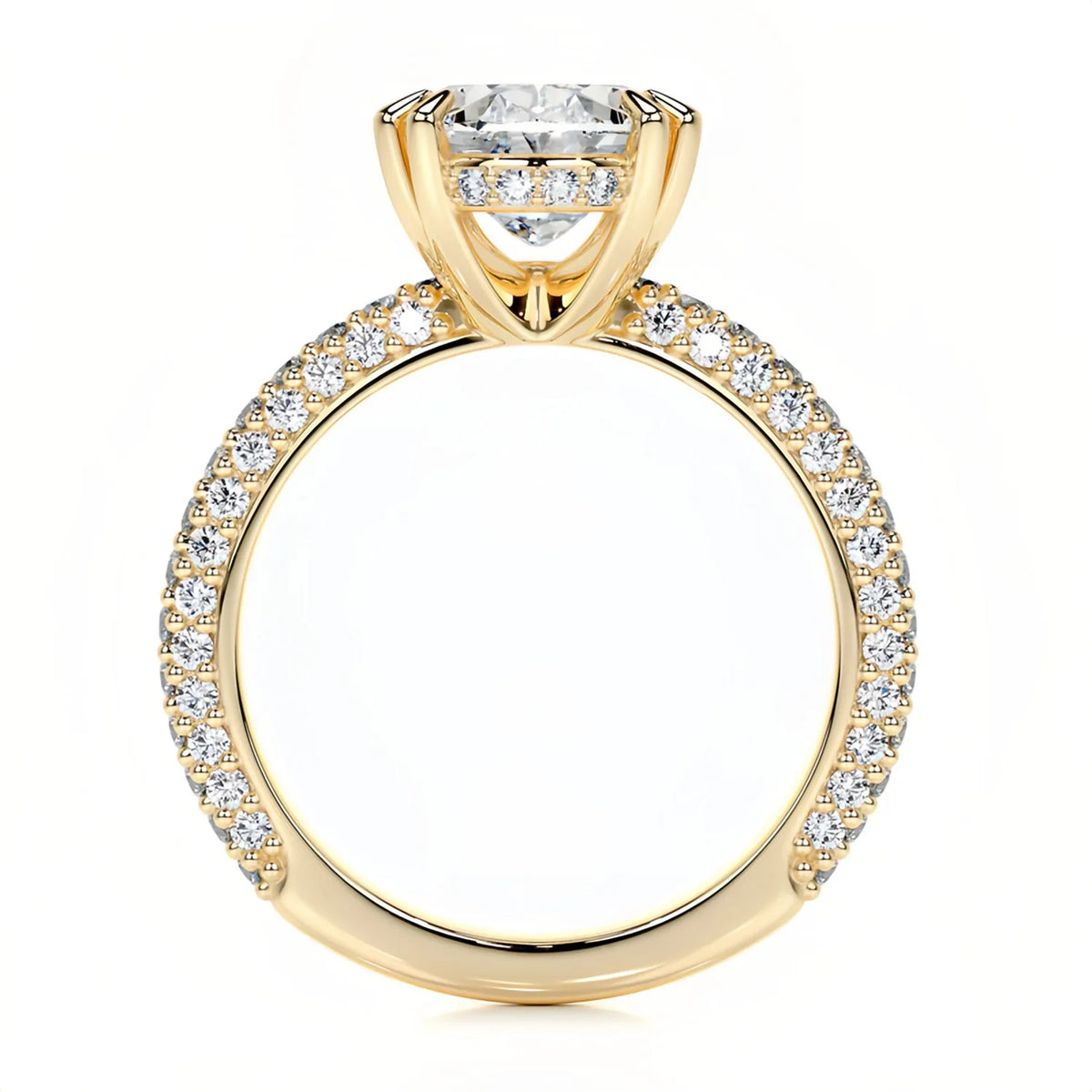 MUSHAN Custom Jewelry 925 Sterling Silver Ring Moissanite D Color VVS1 Fine Bride Lady Brilliant Rings Diamond Accessories