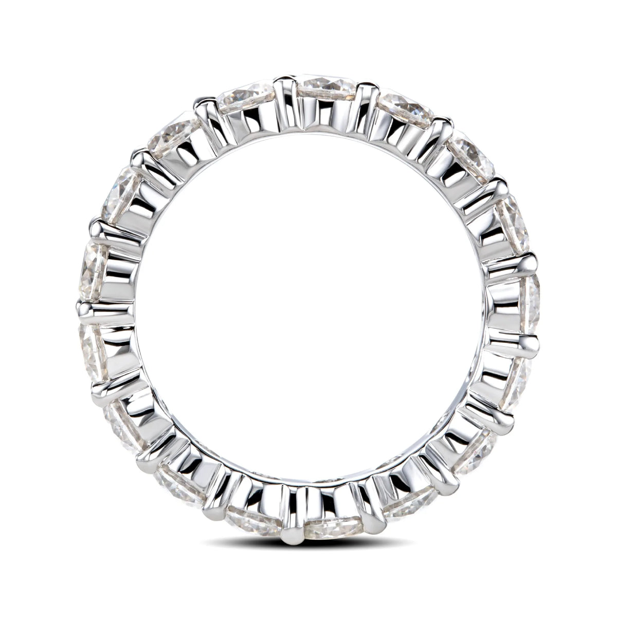 MuShan Designer Jewelry 925 Sterling Silver Ring Moissanite Unique Ring for Spouse 18K Real Gold Plated MST Patent Fine Rings