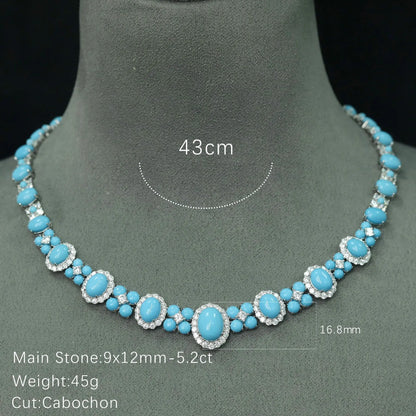 MuShan Jewelry 925 Sterling Silver Necklace Designer HCD Gemstones HCD Diamond Classic 925 Sterling Silver Pendant Accessories