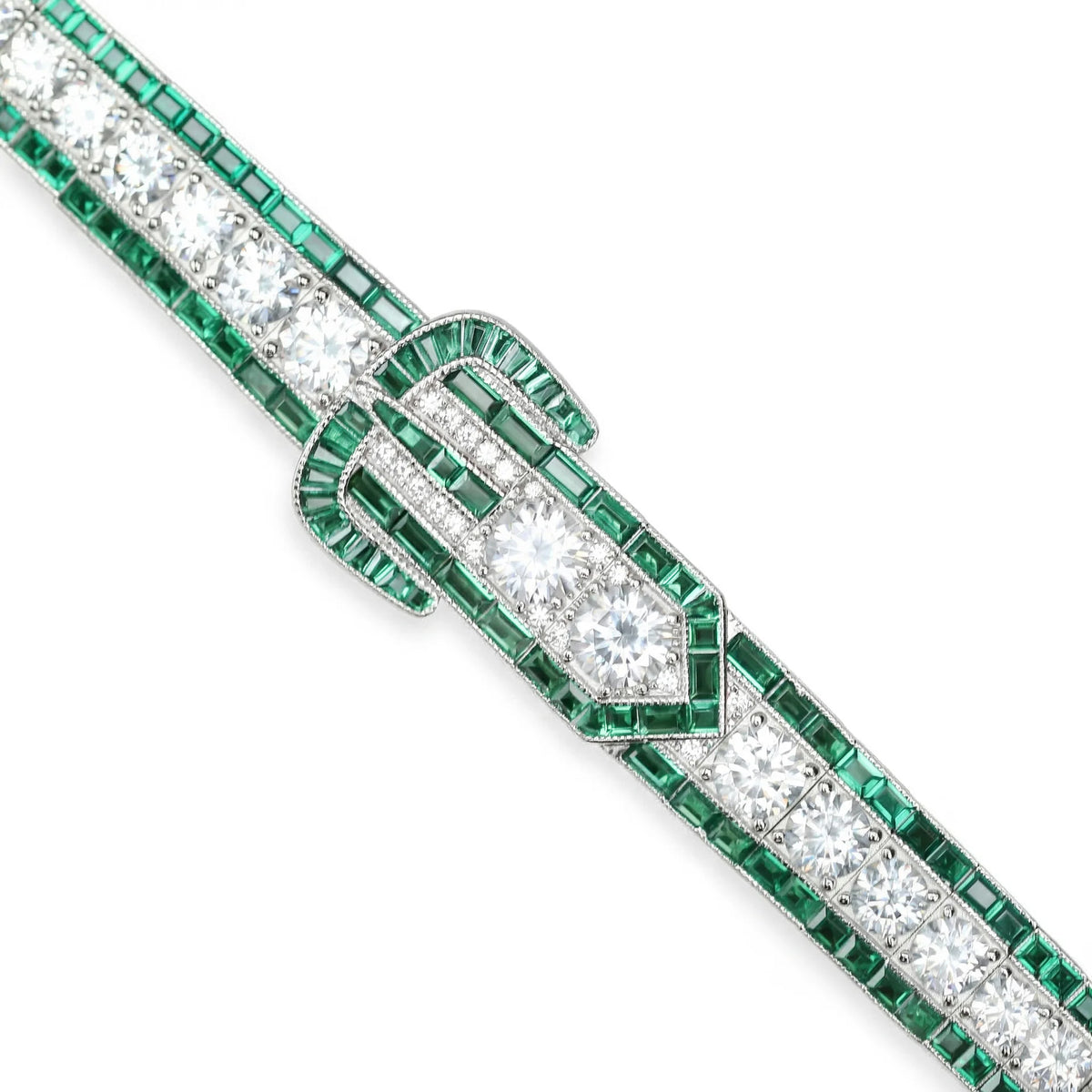 MuShan Jewelry 925 Sterling Silver Bangle 5A CZ Gemstones HCD Diamond Designer Shiny 925 Sterling Silver Bangle Accessories