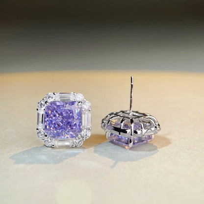 MuShan Brand Jewelry 925 Sterling Silver Earrings Zircon 7A Grade Dangle Casual Ladies 18K Gold Plated Fine Jewelry Earring