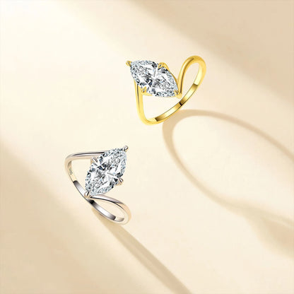 MUSHAN Luxury Jewelry 925 Sterling Silver Ring Band Women GRA Certificated Moissanite Diamond Emerald D Color Rings Fine Jewelry