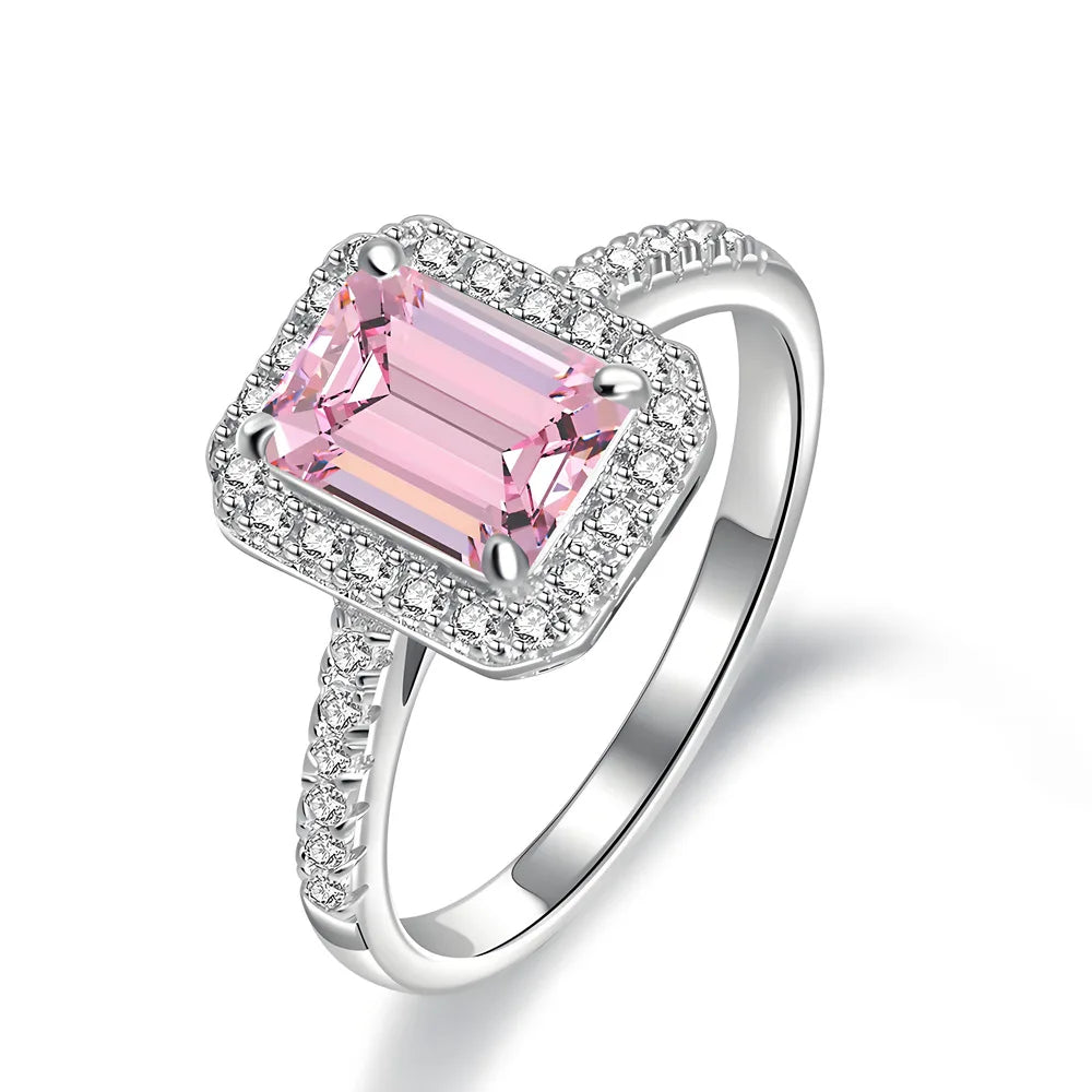 MUSHAN Luxury Jewelry HCD Gemstones Sapphire Ruby Ring For Women 925 Sterling Silver Rings Band s925 Fine Jewelry