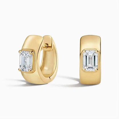 MUSHAN Custom Jewelry 25 Sterling Silver Earring Moissanite D Color VVS Fine Women 925 Sterling Silver Earrings Diamond