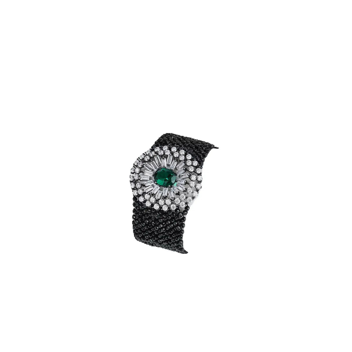 MuShan Jewelry 925 Sterling Silver Bangle 5A CZ Gemstones Designer HCD Gemstones Shiny 925 Sterling Silver Bracelet Accessories
