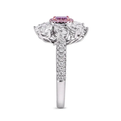 MuShan Jewelry 925 Sterling Silver Vintage Engagement Ring 7A Cubic Zirconia Rings Bands Delicate Anniversary  Women Gift