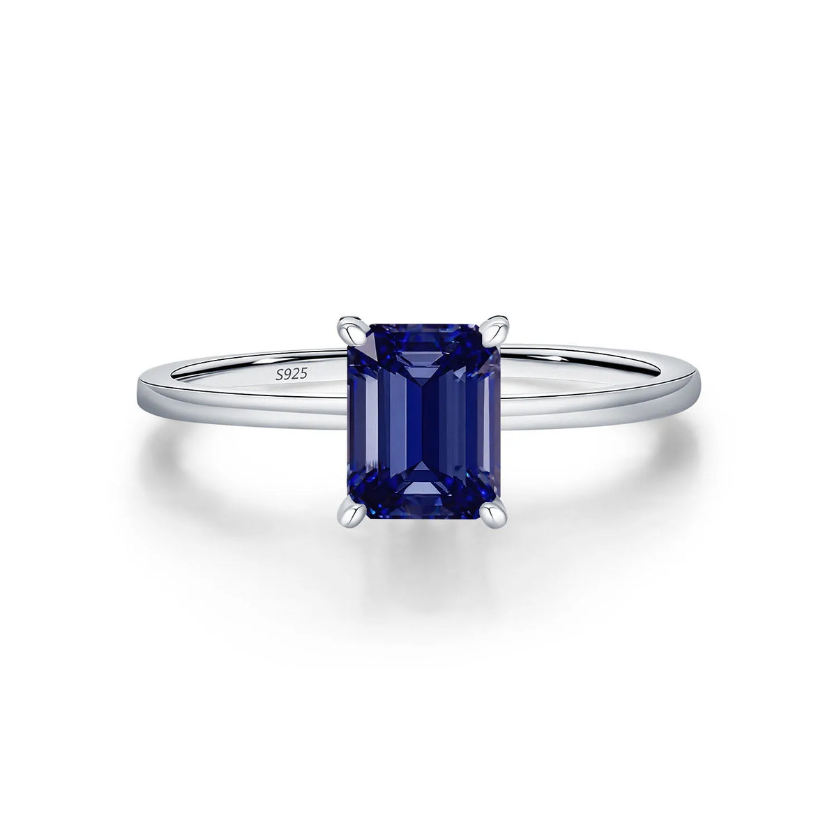 MuShan Designer Jewelry 925 Sterling Silver Ring Lab Grown Emerald Oval Modern Ring for Women 18K Gold Plated Anniversary Rings