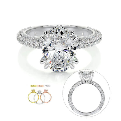 MUSHAN Custom Jewelry 925 Sterling Silver Ring Moissanite D Color VVS1 Fine Bride Lady Brilliant Rings Diamond Accessories