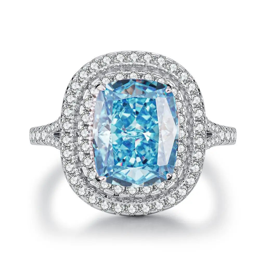 MUSHAN Luxury Jewelry s 925 Sterling Silver Rings For Women CMA Certificate HCD Gemstones Sapphire Ring Bands s925 Fine Jewelry
