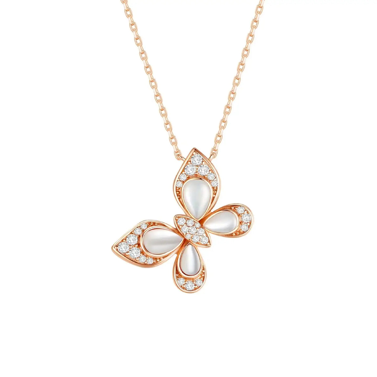 ShanLover Brand 925 Sterling Silver Pendants Necklaces Red Agate White Shell And Turquoise Butterfly Necklace Pendants Jewelry